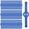 INCAUCA 60 lame di ricambio per decespugliatore, lame di ricambio per erbacce, lame di ricambio per tagliabordi, lame universali per tosaerba da giardino, tagliaerba senza fili, blu
