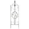 CLP Supporto Piante Rampicanti Burgus In Acciaio I Recinzione Rampicanti 120x35 CM I Graticcio Fiori Rustico I Reticolato Rose | Colore antico-verde