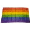 R&F srls Rainbow Gay - Bandera de arcoíris (Tejido, tamaño estándar, 90 x 150 cm)