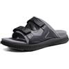 KuaiLu Sandali Sportivi Uomo Comode Camminata Ortopediche Fascite Plantare Memory Foam Ciabatte Estive Leggero Regolabile Antiscivolo Plateau Sandalo