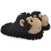 ofoot Pantofole da casa novità sfocate calde da donna Scarpe per animali carini per adulti Suola in gomma impermeabile antiscivolo, Coniglio scimmia Koala Volpe Gufo Gatto Leone Coniglietto Gorilla
