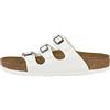 Birkenstock Florida White, Birko Flor Bianco
