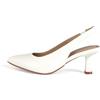 Rio Fiore 6071-1 - Decolleté da donna, con tacco a percussione, 7,5 cm, in ecopelle, comode décolleté con tacco, cinghia per la schiena