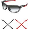 Mryok Cuscinetti auricolari di ricambio per occhiali da sole Oakley Plazma OO9019 / Plazma AF OO9019A