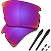 SAUCER Lenti di ricambio premium e kit di gomma per occhiali da sole Oakley Flak 2.0 XL OO9188