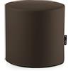 CAB EXTROITALY Luna - Pouf Poltrona Relax Prodotto Italiano (Portata 100Kg) per Sedersi Design Moderno, Poltroncine da Salotto, Camera da Letto, Giardino, in Ecopelle Idrorepellente Sfoderabile