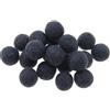 Zasy Foam Filled 30mm Palline di Feltro di Lana Fai da Te Garland Beads Accessori di Gioielli di Moda 20 Pezzi (Nero)