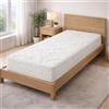 Generico Materasso Singolo Memory Foam Aloe Vera 80x190 Alto 20 cm Ortopedico, Antiacaro e Traspirante, Comfort Ergonomico (80x190)