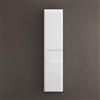 doporro Mobile Bagno Sospeso 100 cm con Lavabo e 1 Cassetto Salvaspazio | Finitura Bianco + Rovere Chiaro, Lavabo Bianco Integrato, Mobile Sottolavabo a 1 Cassetto, Installazione Sospesa a Parete