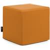 CAB CUBO POUF ECOPELLE ARANCIO MIS. 45X45 H.45 SFODERABILE SFODERABILI STRUTTURA INTERNA IN POLIURETANO ESPANSO DA SEDUTA SENZA VASSOIO IN PLEXIGLASS SENZA FODERA DI RICAMBIO