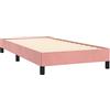 vidaXL Giroletto Rosa 80x200 cm in Velluto