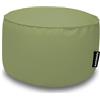 extroitaly Pouf Seduta Aloha ( Lime) in Finta pelle idrorepellente, Diametro cm.70 Altezza cm.40 Adatto come seduta, o Poggiapiegi, Riempito in perle di polistirolo Cuciture Rinforzate Cerniera sul Fondo