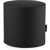 CAB EXTROITALY Luna - Pouf Poltrona Relax Prodotto Italiano (Portata 100Kg) per Sedersi Design Moderno, Poltroncine da Salotto, Camera da Letto, Giardino, in Ecopelle Idrorepellente Sfoderabile