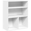 vidaXL Libreria Bianca 60x30x71,5 cm in Legno Multistrato