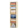 Lifewit Organizer Armadio da Appendere con 6 Ripiani e 2 Ganci Robusti, Ripiani per Armadio Interno, Organizzatore Pieghevole, Contenitori per Vestiti, 110 cm (H), Beige
