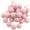 Zasy 20mm ago Feltro di Lana Pom Pom Ghirlanda Fai da Te Decorazioni per la casa Gioielli di Moda Perline Palline di Feltro (Rosa)