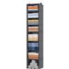 Lifewit Organizer Armadio Appendere con 8 Ripiani, 140 cm, Grigio | 2 Ganci Robusti, Ripiani per Armadio Interno, Organizzatore Pieghevole, Contenitori per Vestiti