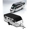 OlaVeg 7,5x3m Telo Copertura per Tetto Roulotte in Tessuto Oxford 210D | Telo per Camper, Resistente Agli Strappi, ai Raggi UV e Impermeabile, con Borsa per il Trasporto