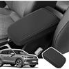 LANGBEAN Copribracciolo con Spugna Addensata per VW Tiguan 3 2024-2026 | Copertura per Bracciolo Console Centrale, Protezione per Bracciolo, Materiale Pelle PU, Accessori Alzare il Bracciolo