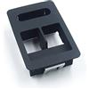 DKAEUK VWPN001B Interruttore per finestrini elettrici 6N0959549A 6X0959855 compatibile con V.W. LUPO POLO 1998 1999 2000 2001 2002 2003 2004 2005