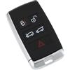 VGOL 1x 5 Tasti Auto Telecomando Pieghevole Guscio Chiave Compatibile con Jaguar I-Pace