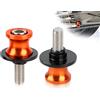 Lhbwhiz 2 pezzi di supporto per forcellone M10,adattatore per forcellone per moto,bobine universali per forcellone,compatibile con Duke 125 200 250 390 690 790 890 supporto per moto