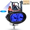 Biqing 1PC 20W Luce Blu di Sicurezza per Carrelli Elevatori,12V 24V Spia Lampada Magazzino per la Luce del Lavoro del Trattore del Camion Offroad LED
