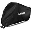Generico Motorcycle Cover Waterproof Outdoor Indoor 210D Polyester Dustproof Windproof Snow Cover for R1200GS R1250GS R 1200GS R1250 GS R 1250 LC ADV (290 * 110 * 140cm)