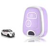 TOOMUME Cover Chiave Auto per Peugeot 107 206 Citroen C1 C2 C3 Toyota Aygo | Silicone Morbido, Antiurto, Anticaduta, Antigraffio, Custodia Protettiva Chiave per Xsara Picasso Berlingo 207 Partner Yaris