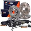 ATEC Germany Set freni incl. dischi freno anteriori Ø 320 mm ventilati +