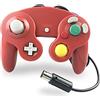 Crifeir Il controller cablato per videogiochi Gamecube NGC Wii (rosso)