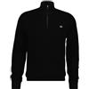 Gant Micro Textured Cotton Half Zip Pullover Uomo