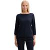 TOM TAILOR Donna Structure T-Shirt 1024039