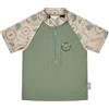 Sterntaler Badeshirt Kurzarm Löwe Set di Costume a Maglietta Unisex-Bimbi
