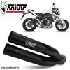 MIVV Scarico SUZUKI GSR 750 2015 2016 MIVV Double Gun Nero RC