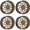Dotz 4 Cerchi Dotz Suzuka bronze 8.0Jx18 5x112 per Alfa Romeo Giulietta