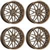 Dotz 4 Cerchi Dotz Suzuka bronze 8.5Jx19 5x112 per Volkswagen Beetle Eos Golf ID.3 Je