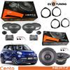Hertz Evotuning Kit 6 Casse Altoparlanti Hertz CK +CX 165 Anteriori e Posteriori per Fiat 500L
