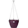 Elho vibia campana hanging basket 26cm vaso da fiori - Porpora Acero | Ø 26 x Alt. 18.4 cm | Adatto per uso esterno