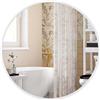 SONGMICS Specchio da Parete Rotondo, Cornice in Alluminio, 41 x 41 cm | Specchio Bagno Moderno, 1 Pezzo, per Ingresso e Camera da Letto, Bianco, Collezione BERIT LWM104WC01