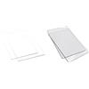 Sizzix Big Shot Plus Accessori Cutting Pads, Standard, 1 Paio, Acciaio Inossidabile, Bianco & 655093 Piani da Taglio Standard, 1 Paio, Plastico, 22.2 x 15.5 x 0.3cm