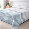 Degrees Home Paraíso - Copriletto Leggero Multiuso (200X260) - Trapuntato Sottile in Microfibra Extra Morbida con Design Stampato Moderno - Per Tutte le Stagioni