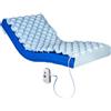 Geriafy Materasso HR impermeabile con materasso antidecubito Nuba, 90 x 190 | Altezza 15 cm e rivestimento impermeabile. Nuba: livello 1, 130 bolle A-B e compressore a pressione regolabile.