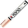 Marabu YONO 12400103029 - Pennarello acrilico versatile con punta rotonda giapponese da 1,5-3 mm, a base d'acqua, resistente alla luce e impermeabile, per quasi tutte le superfici
