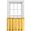 Ellis Curtain Stacey - Coppia di Tende velate su Misura, 142 x 61 cm, Colore: Giallo