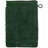 Möve Superwuschel - Guanto da bagno, 20 x 15 cm, 100% cotone, colore verde cipresso
