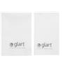 Glart 4212 set 2 panni ultra-microfibra per vetri e finestre, 40/60x45 cm | Panno per vetri e specchi, senza aloni, senza pelucchi, assorbente, lavabile, durevole, casa e auto