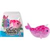 Lansay ZHU ZHU Aquarium - Coral il Narval - Rosa - Peluche morbido e interattivo per bambini dai 4 anni - Mini universo sottomarino incantato - Animale Interattivo Rigolo - Non Bisogno d'Acqua