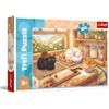 Trefl - Gattini birichini - 100 pezzi - Puzzle colorati con animali, intrattenimento creativo, divertimento per bambini dai 5 anni in su