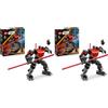 LEGO Star Wars 75411 Mech Darth Maul - Action Figure Giocattolo da Esposizione con Spada Laser Rossa a Doppia Lama e Minifigure - Regalo per Bambini da 6 Anni in su e per i Fan di The Clone Wars